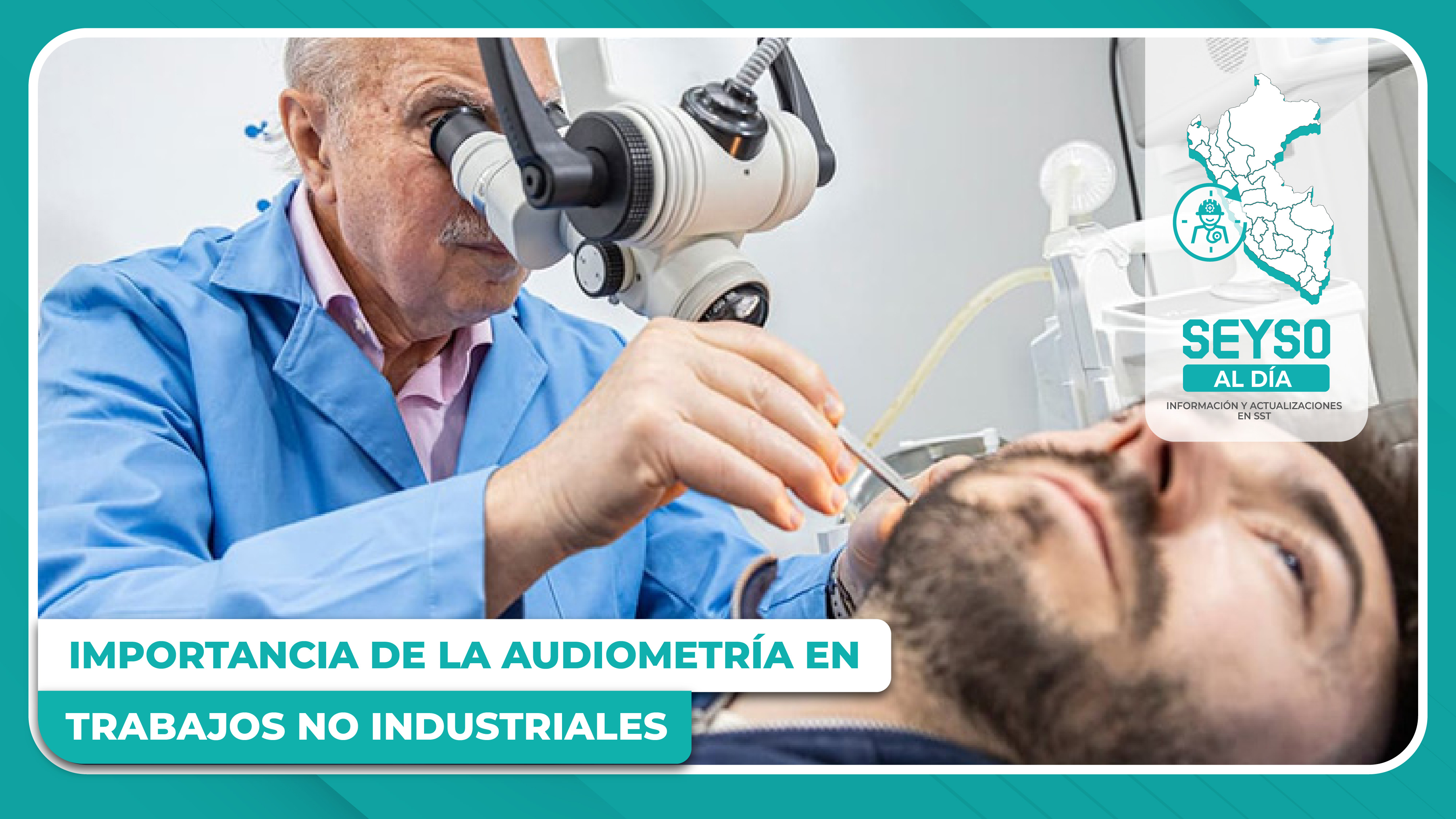 Importancia de la audiometría en trabajos no industriales